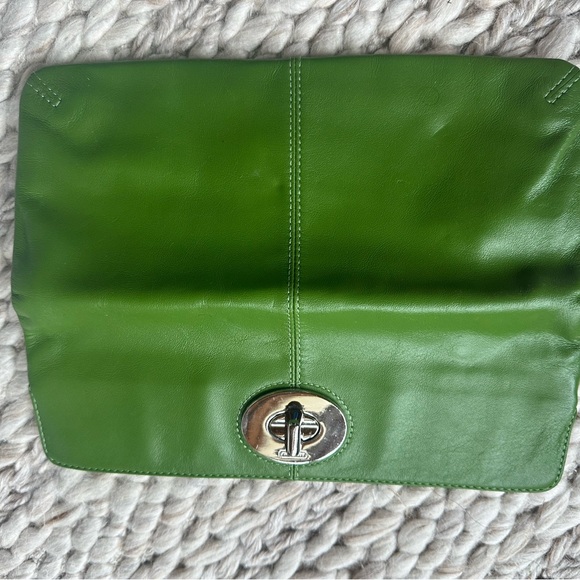 Vintage leather Coach clutch - Picture 2 of 4